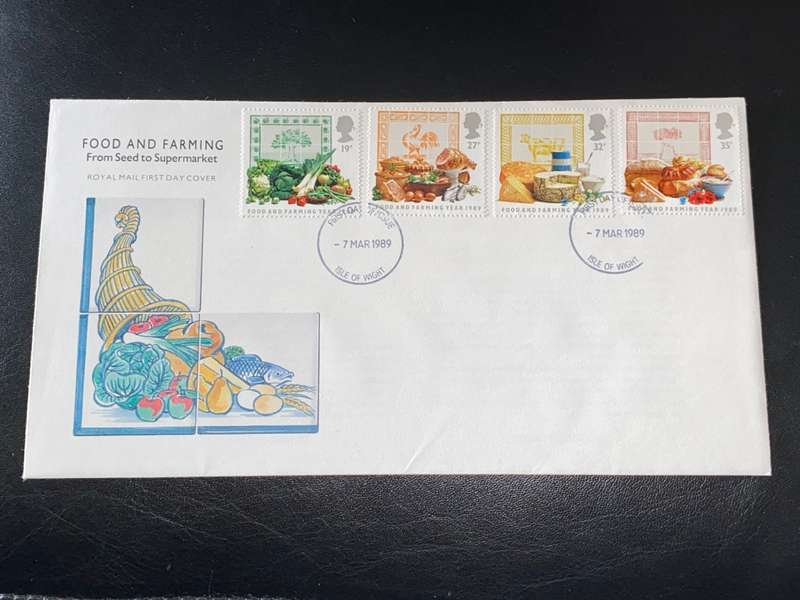 ROYAL MAIL FOOD AND FARMING FIRST DAY COVER MARCH 1989