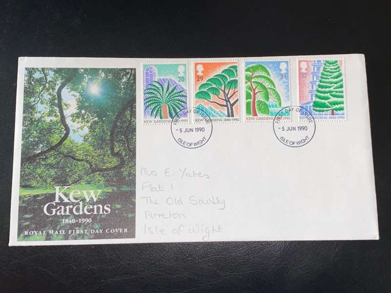 ROYAL MAIL KEW GARDENS 1840-1990 FIRST DAY COVER JUNE 1990