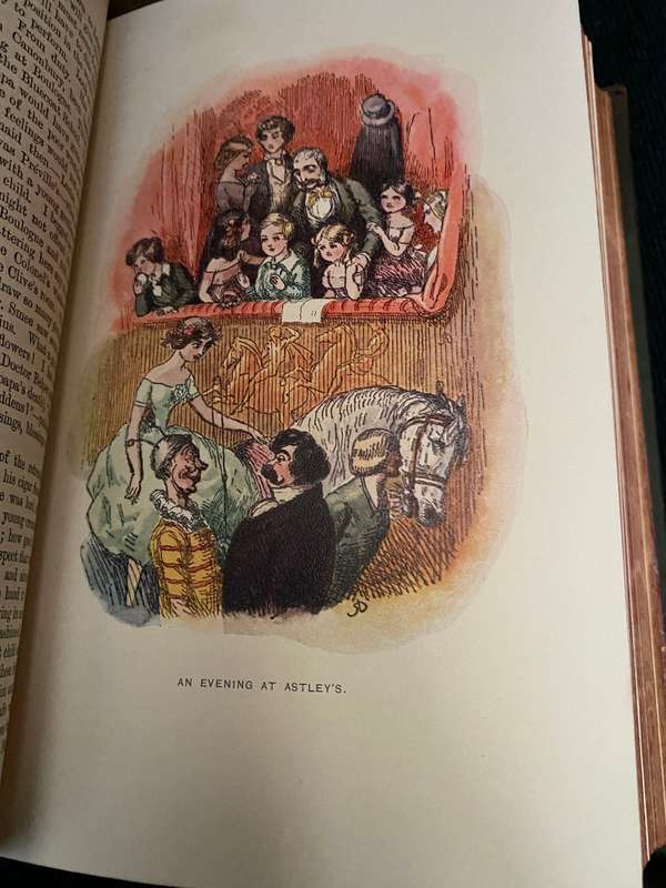 WILLIAM MAKEPEACE THACKERAY CAXTON LONDON 13 VOLUMES CIRCA 1900