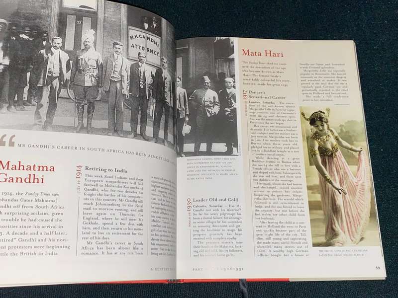 A CENTURY OF SUNDAYS 100 YEARS OF BREAKING NEWS IN THE SUNDAY TIMES 1906 - 2006