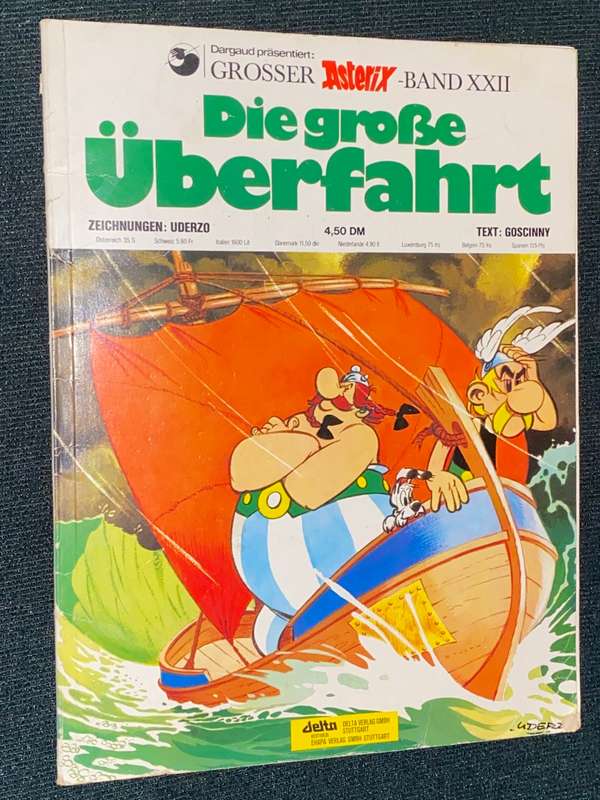 ASTERIX DIE GROSSE UBERFAHRT