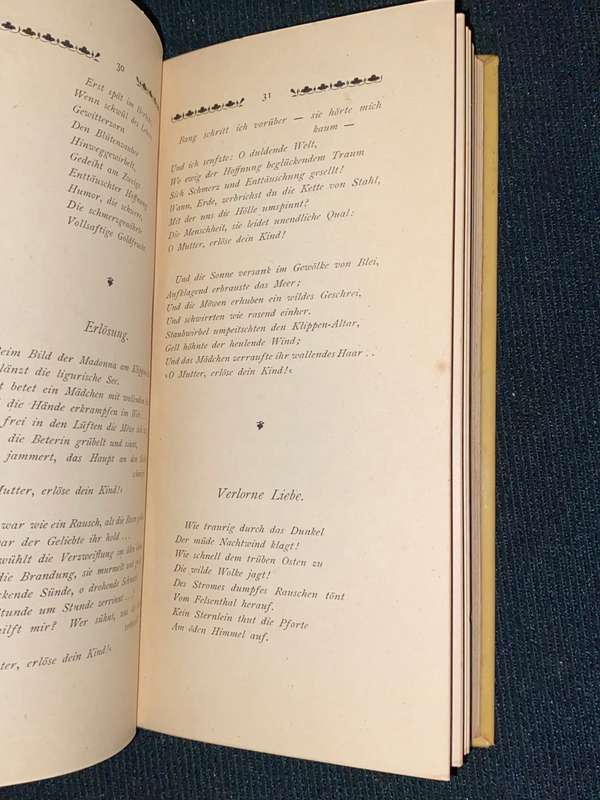EBBE UND FLUT GEDICHTE VON ERNST ECKSTEIN 1897