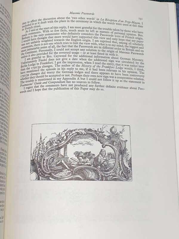 ARS QUATUOR CORONATORUM TRANSACTIONS OF QUATUOR CORONATI LODGE MASONIC NOTES VOL 87 OF 1974