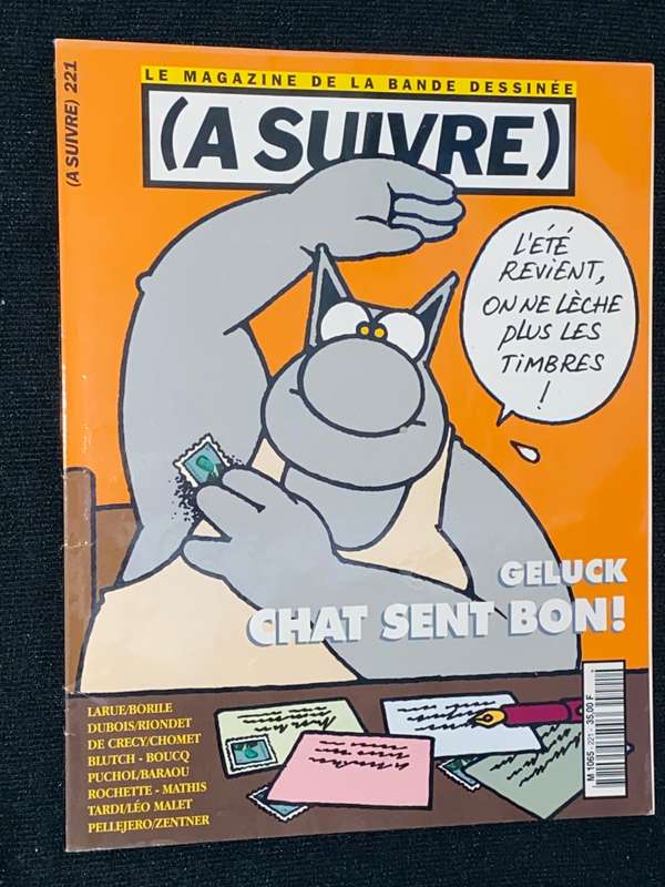 A SUIVRE LE MAGAZINE DE LA BANDE DESSINEE #221