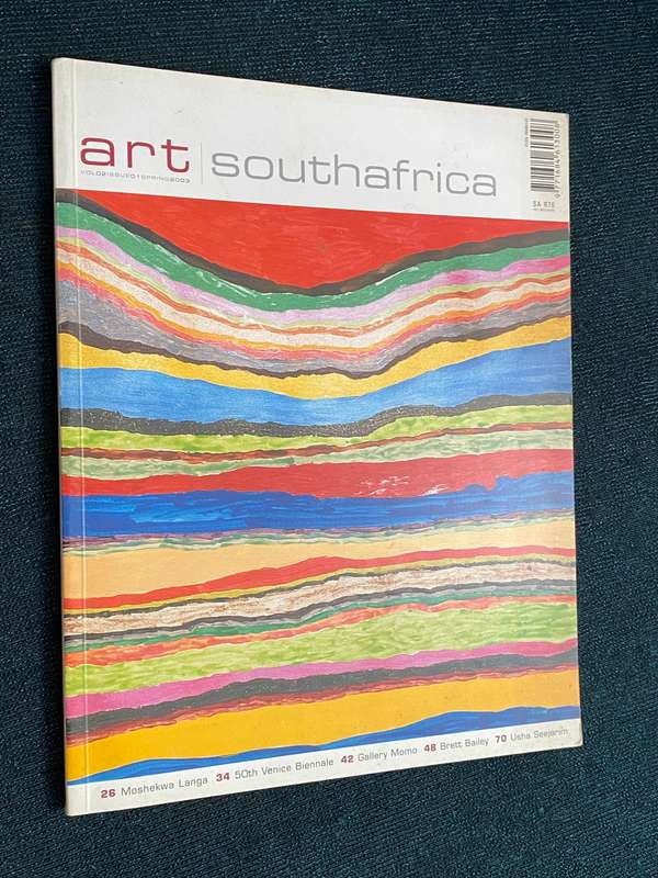 ART SOUTH AFRICA VOL2 ISSUE 01 SPRING 2003