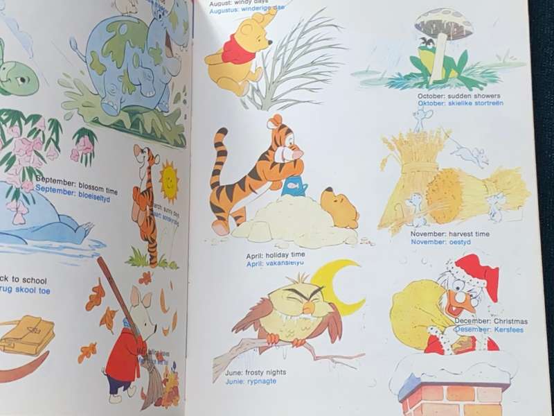 WALT DISNEY ENGELSE WOORDEBOEK VIR KLEUTERS 1976