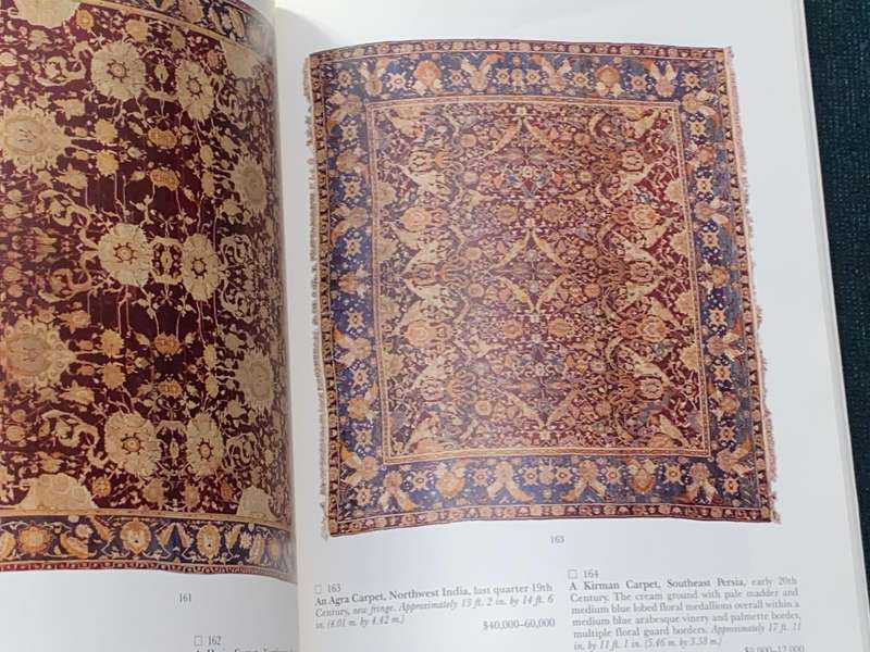 SOTHEBY`S FINE ORIENTAL AND EUROPEAN CARPETS NEW YORK DEC 1995 CATALOGUE