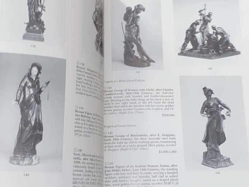 SOTHEBY`S 19TH CENTURY FURNITURE, DECORATION AND WORKS OF ART NEW YORK MARCH 1983 CATALOGUE