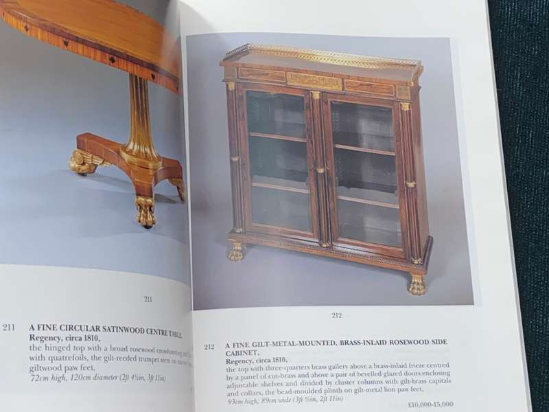 SOTHEBY`S IMPORTANT ENGLISH FURNITURE  LONDOM MAY 1983 CATALOGUE