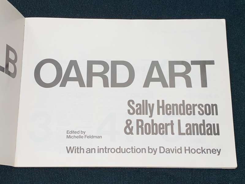 BILLBOARD ART BY SALLY HENDERSON & ROBERT LANDAU