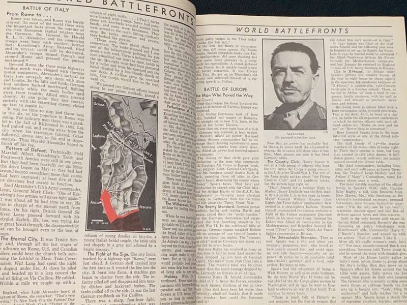 THE TIME THE WEEKLY NEWS MAGAZINE 12 JUNE 1944