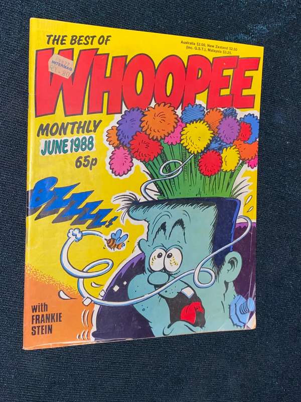 THE BEST OF WHOOPEE COMIC JUNE 1988