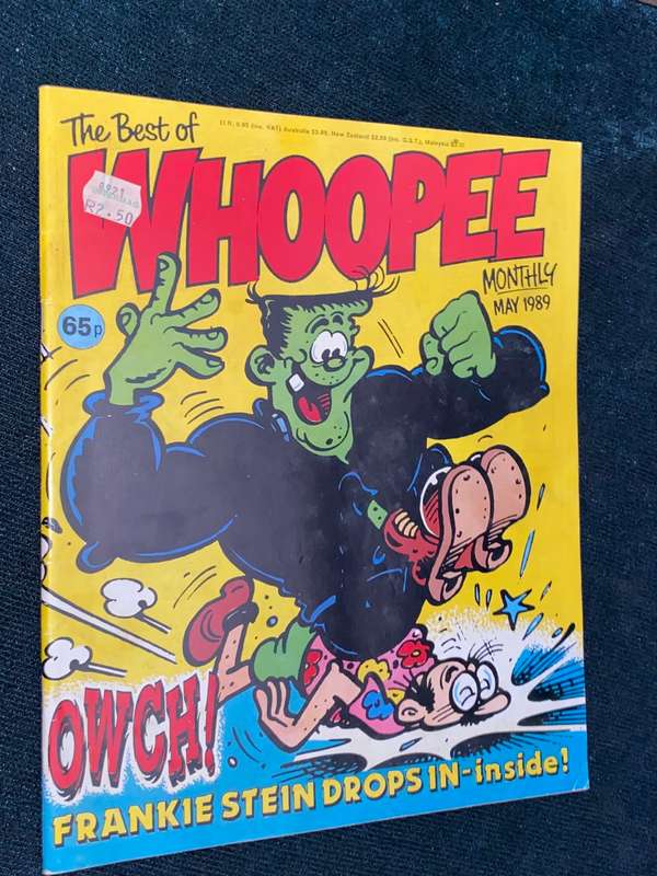 THE BEST OF WHOOPEE COMIC MAY 1989