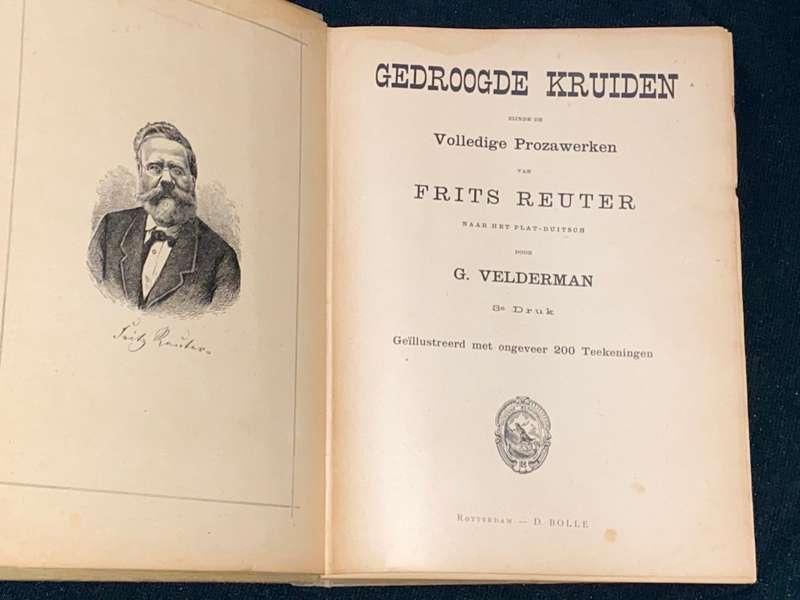 FRITZ REUTER GEDROOGDE KRUIDEN