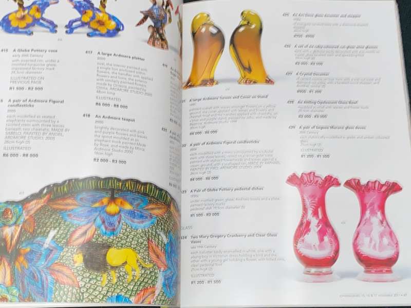 STEPHAN WELZ AUCTION CATALOGUE NOVEMBER 2011 JOHANNESBURG