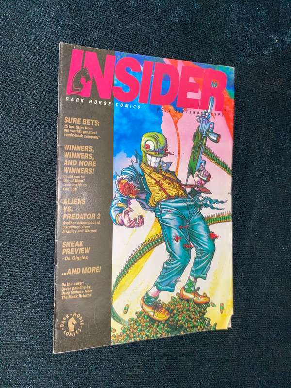 DARK HORSE COMICS INSIDER SEPT 1992