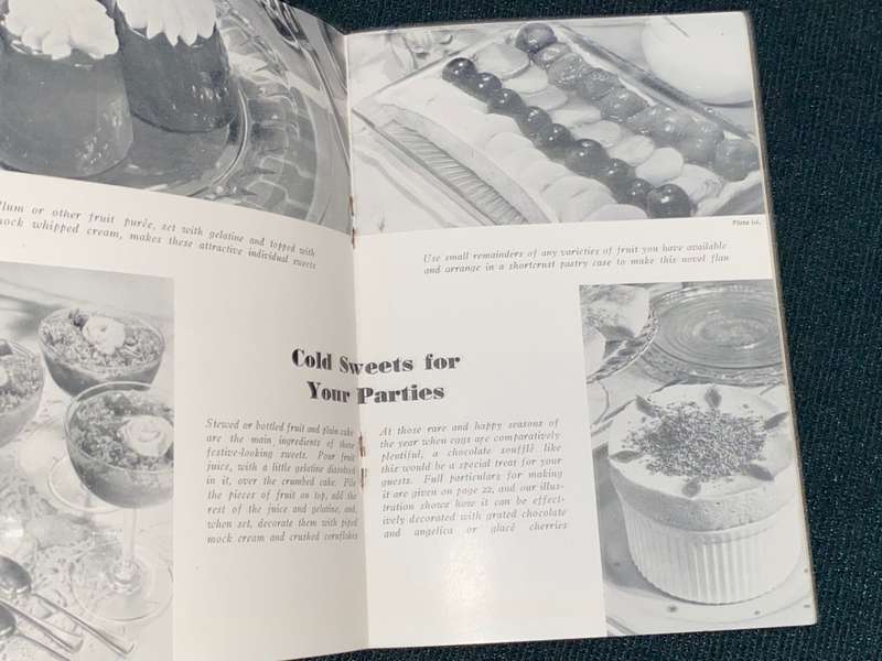 A GOOD HOUSEKEEPING BOOK OF 100 IDEAS FOR PUDDINGS AND SWEETS