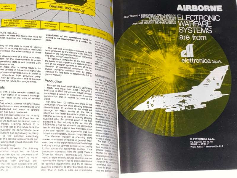 MILITARY TECHNOLOGY VOL 8 ISSUE 10 - 1984
