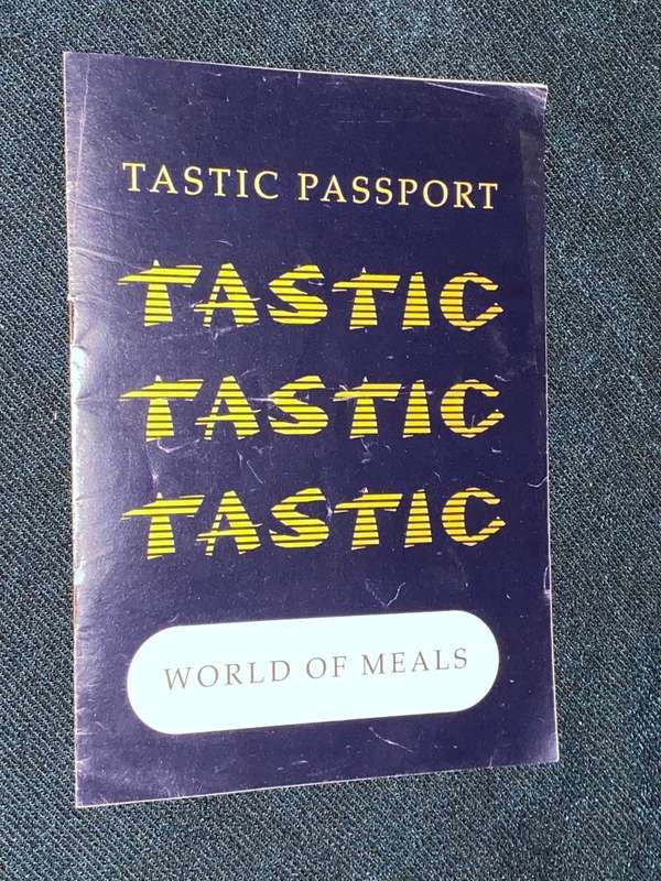 TASTIC PASSPORT WORLD OF MEALS RECIPE BOOKLET