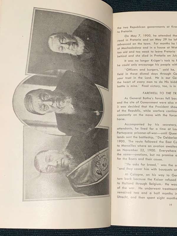 KRUGER HOUSE PRETORIA A BROCHURE FOR VISITORS BY DR W.J. DE KOCK