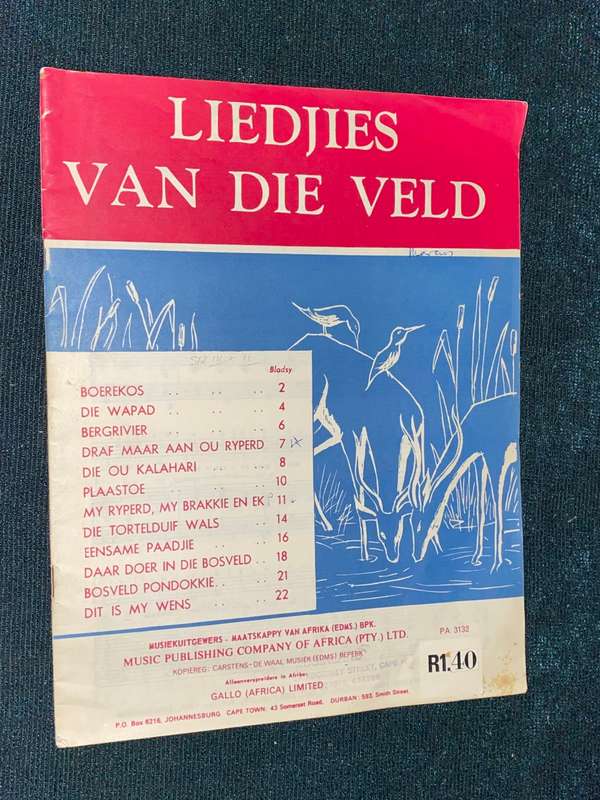 LIEDJIES VAN DIE VELD