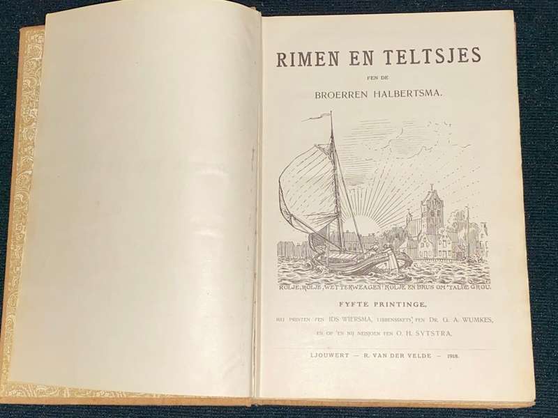 BROERREN HALBERTSMA RIMEN EN TELTSJES 1918