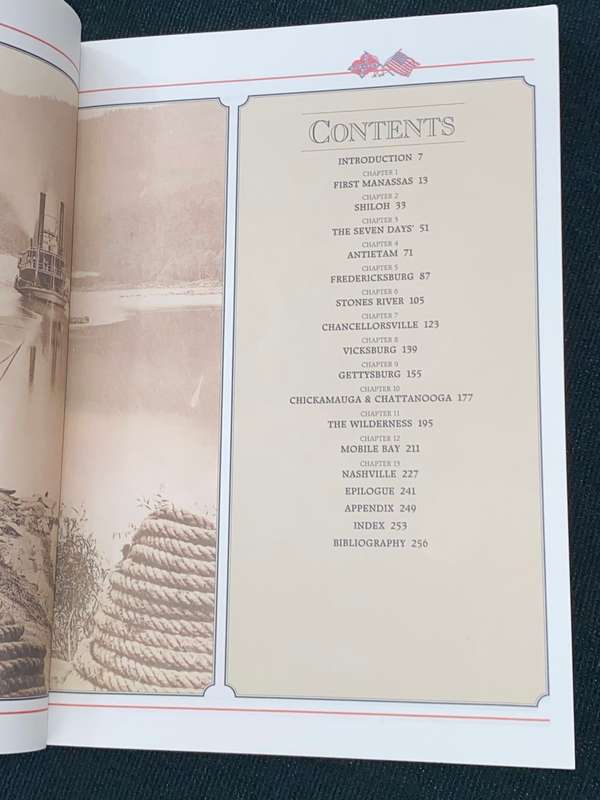 THE BATTLEFIELDS OF THE CIVIL WAR BY WILLIAM C. DAVIS