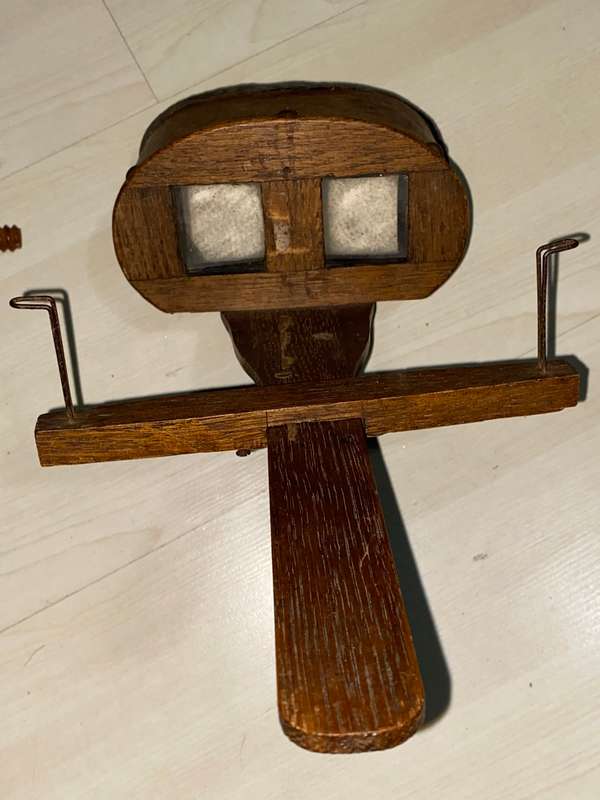 ANTIQUE STEREOSCOPE VIEWERS NEEDING TLC OR FOR PARTS