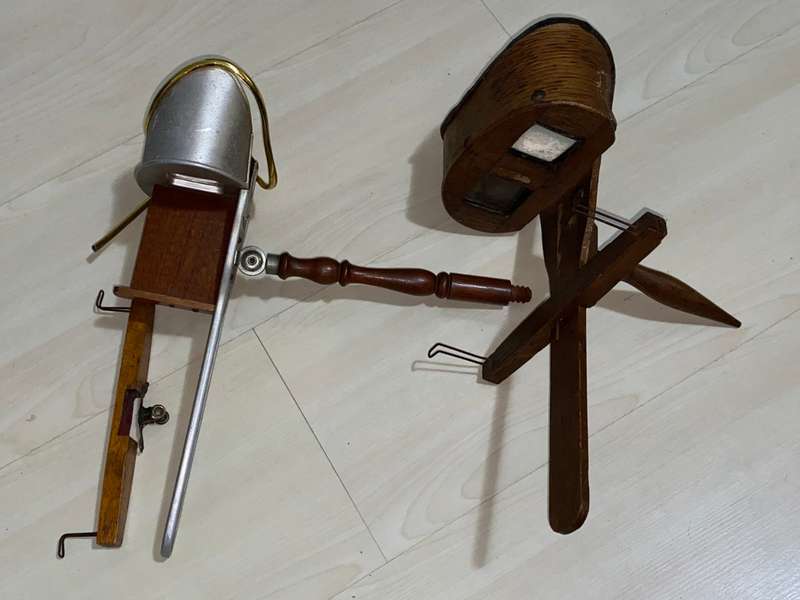 ANTIQUE STEREOSCOPE VIEWERS NEEDING TLC OR FOR PARTS