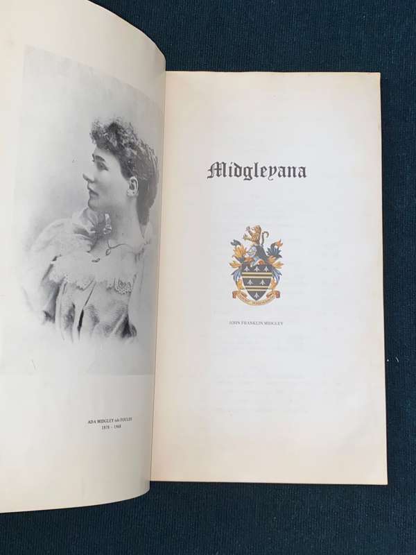 MIDGLEYANA A MIDGLEY MISCELLANY BY JOHN FRANKLIN MIDGLEY SIGNED