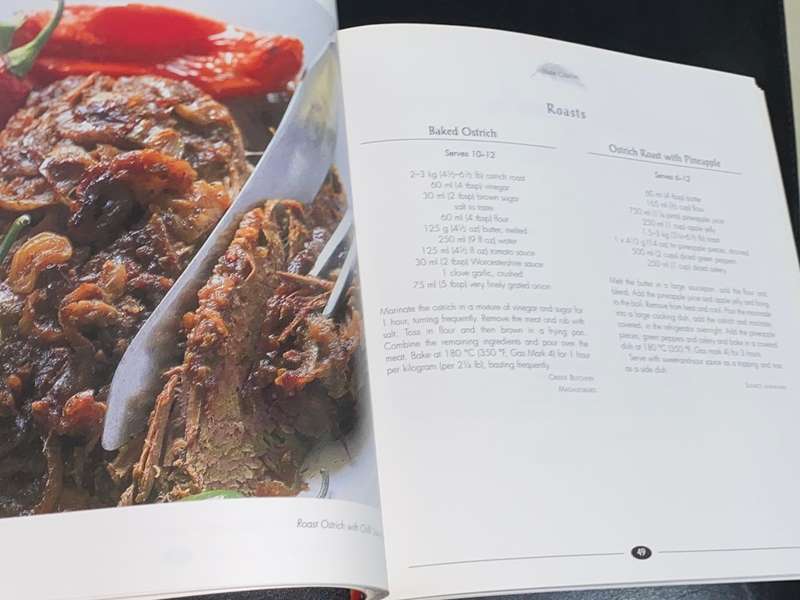 THE SOUTH AFRICAN OSTRICH COOKBOOK