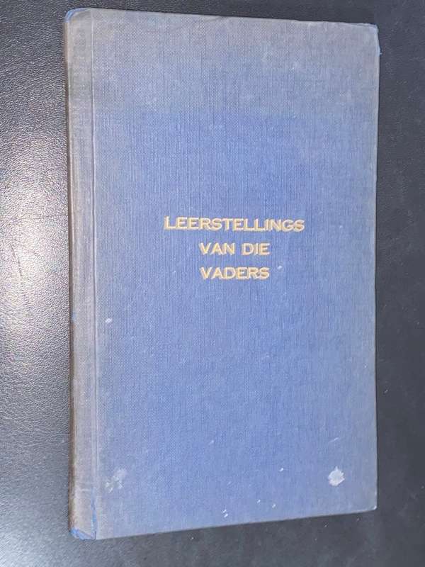 LEERSTELLINGS VAN DIE VADERS DEUR RABBYN DR. M. ROMM SIGNED