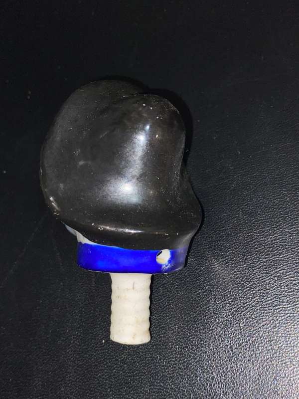 VINTAGE NOVELTY CERAMIC BOTTLE POURER