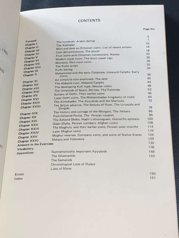 ARABIC COINS AND HOW TO READ THEM BY RICHARD PLANT