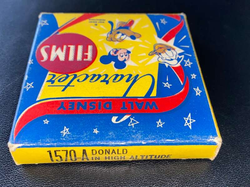 VINTAGE WALT DISNYEY CHARACTER FILMS 8MM 1570-A DONALD IN HIGH ALTITUDE