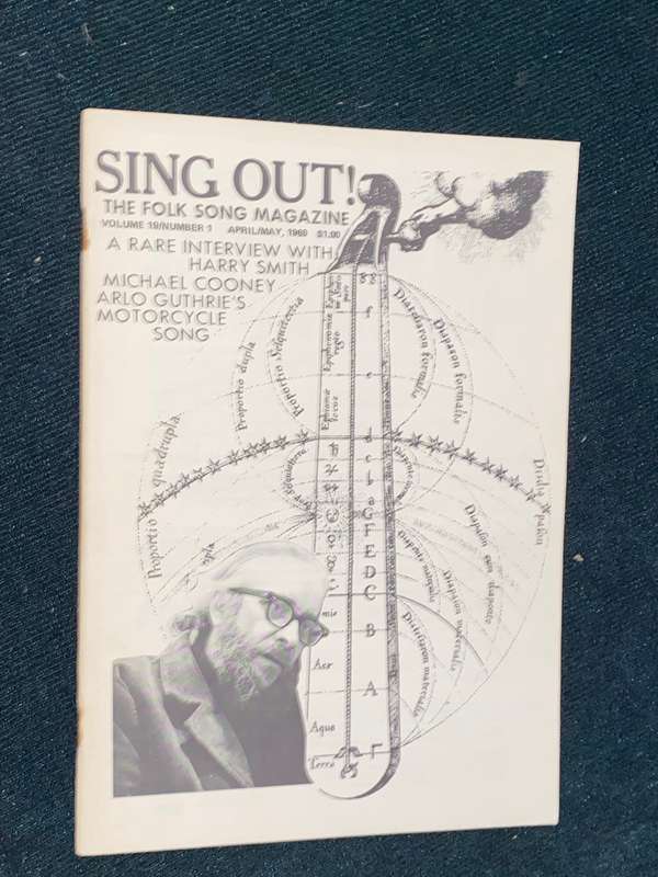SING OUT THE FOLK SONG MAGAZINE VOL 19 NUMBER 1 APRIL  / MAY 1969