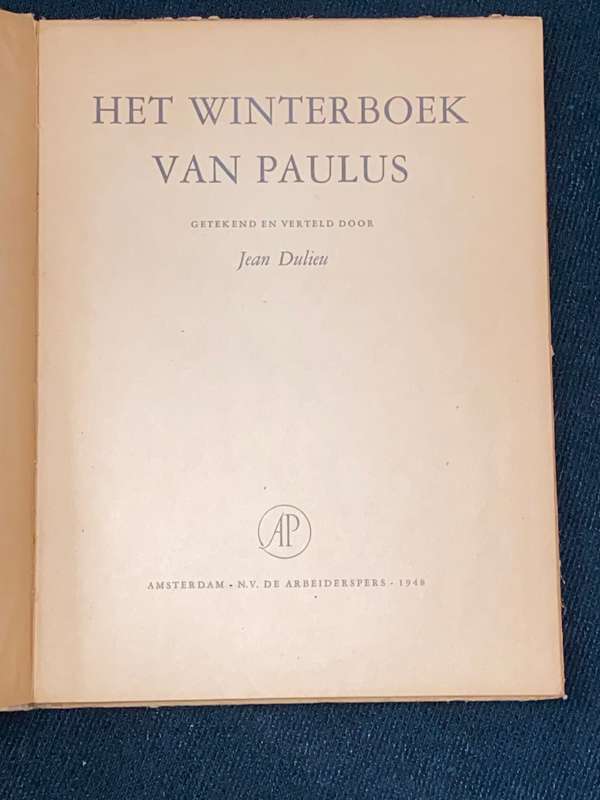 HET WINTERBOEK VAN PAULUS