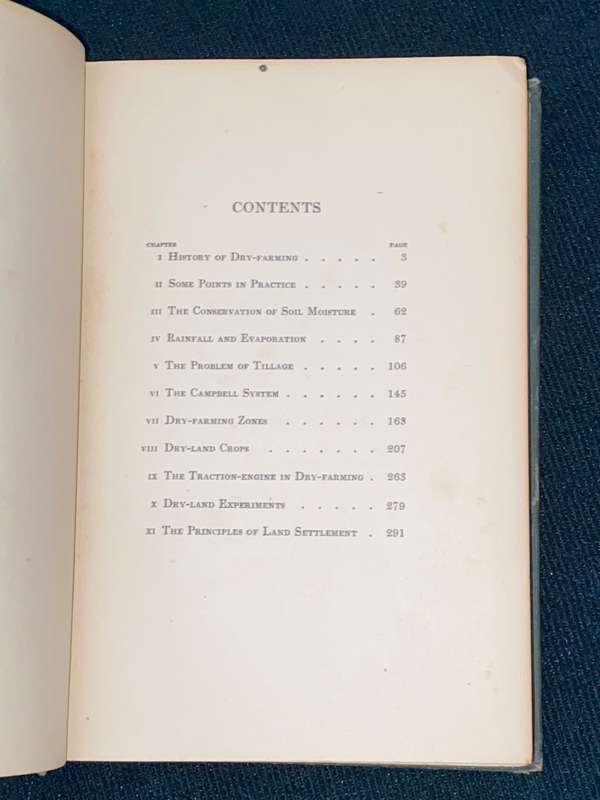 DRY-FARMING  IT'S PRINCIPLES AND PRACTICE BY WILLIAM MACDONALD 1911
