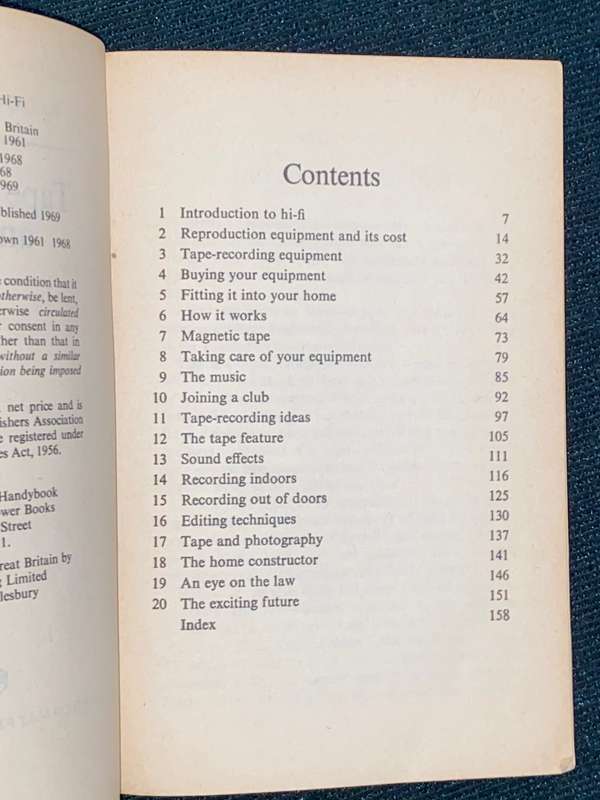TAPE RECORDING AND HI-FI BY R DOUGLAS BROWN