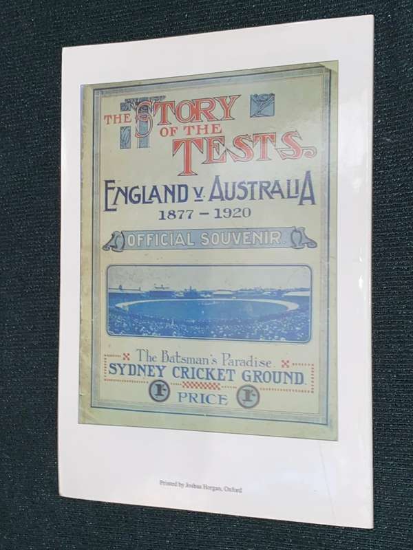 VINTAGE J.W. MCKENZIE CRICKET AUCTION CATALOGUES X 5