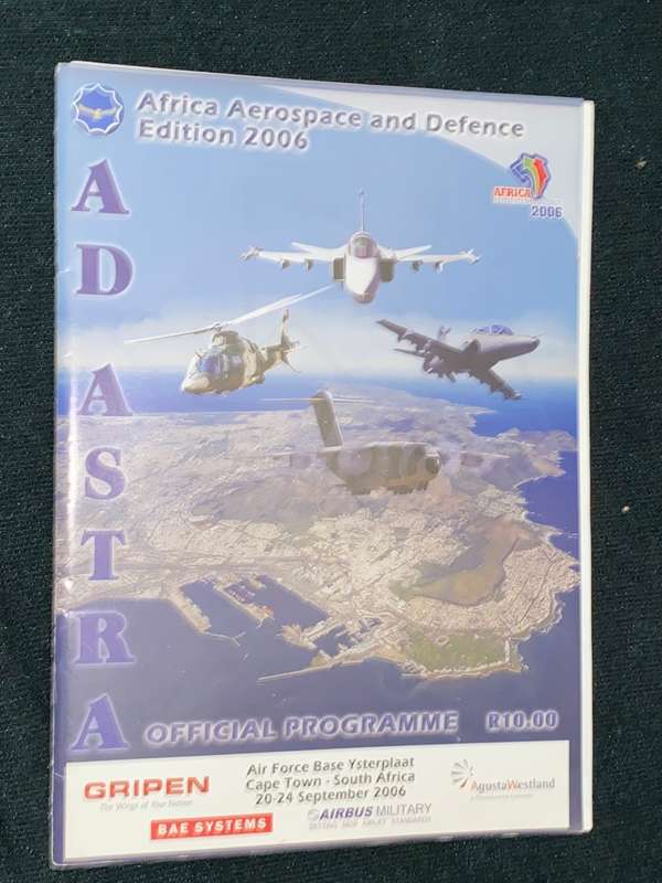 AFRICA AEROSPACE AND DEFENCE EDITION 2006 OFFICIAL PROGRAMME