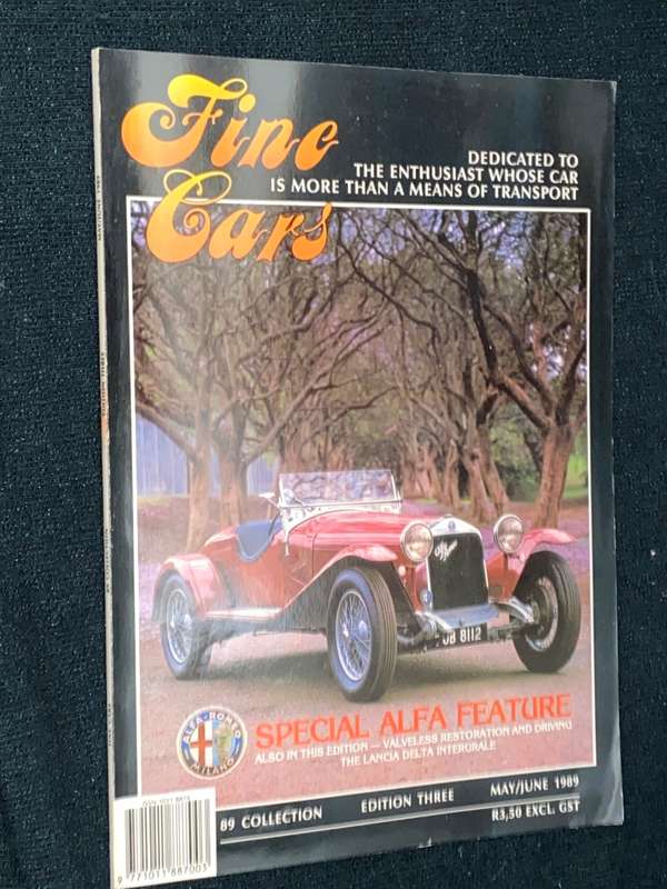 FINE CARS MAGAZINE MAY/JUNE 1989
