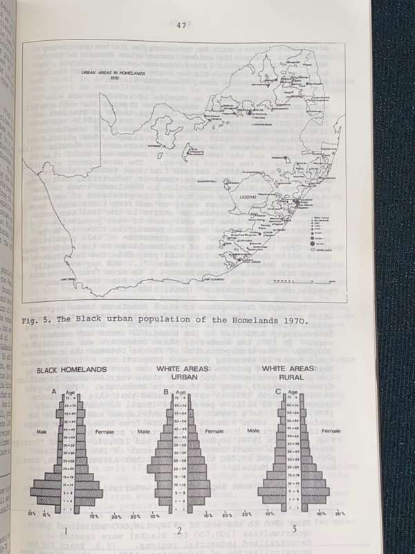 SEPARATION IN SOUTH AFRICA PEOPLE AND POLICIES BY DAVID M. SMITH UNIVERSITY OF LONDON
