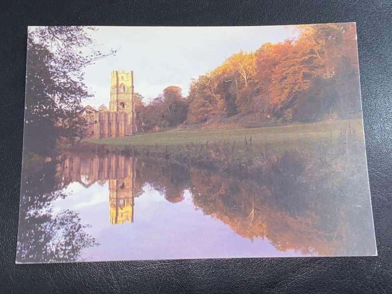 FOUNTAINS ABBEY YORKSHIRE POST CARD