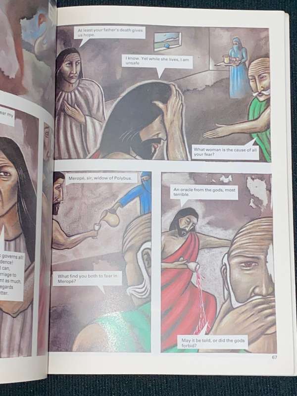 KING OEDIPUS SOPHOCLES ILLUSTRATED BY KENNETH J. MCQUEENIE
