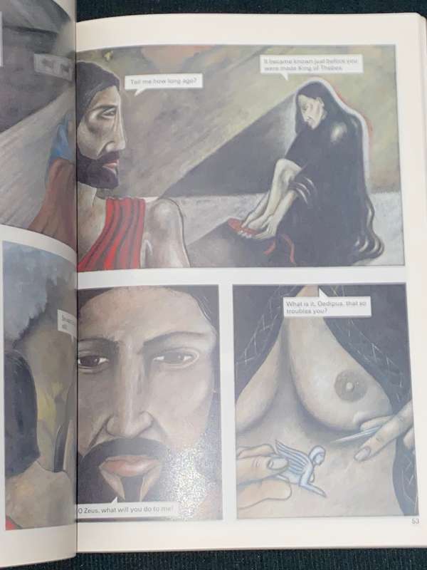 KING OEDIPUS SOPHOCLES ILLUSTRATED BY KENNETH J. MCQUEENIE