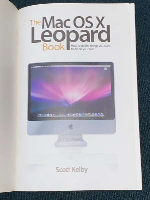 THE MAC OSX LEOPARD BOOK BY SCOTT KELBY