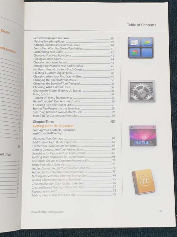 THE MAC OSX LEOPARD BOOK BY SCOTT KELBY