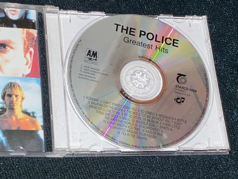 THE POLICE GREATEST HITS CD
