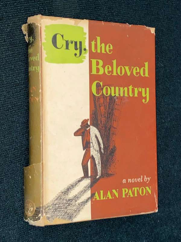 CRY THE BELOVED COUNTRY BY ALAN PATON 1948 1ST UK EDITION